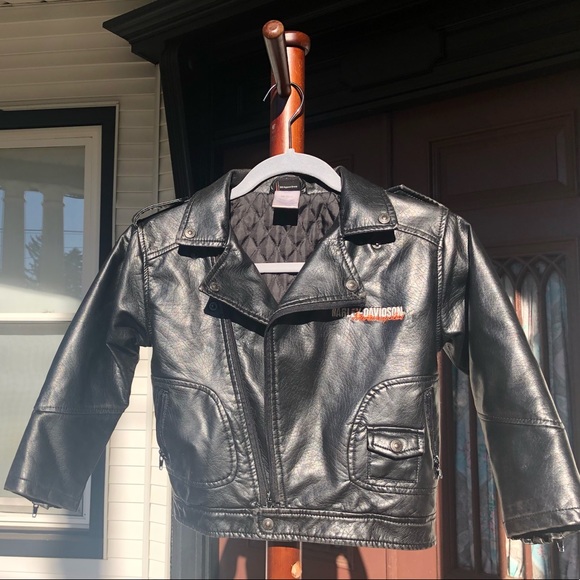 kids harley jacket